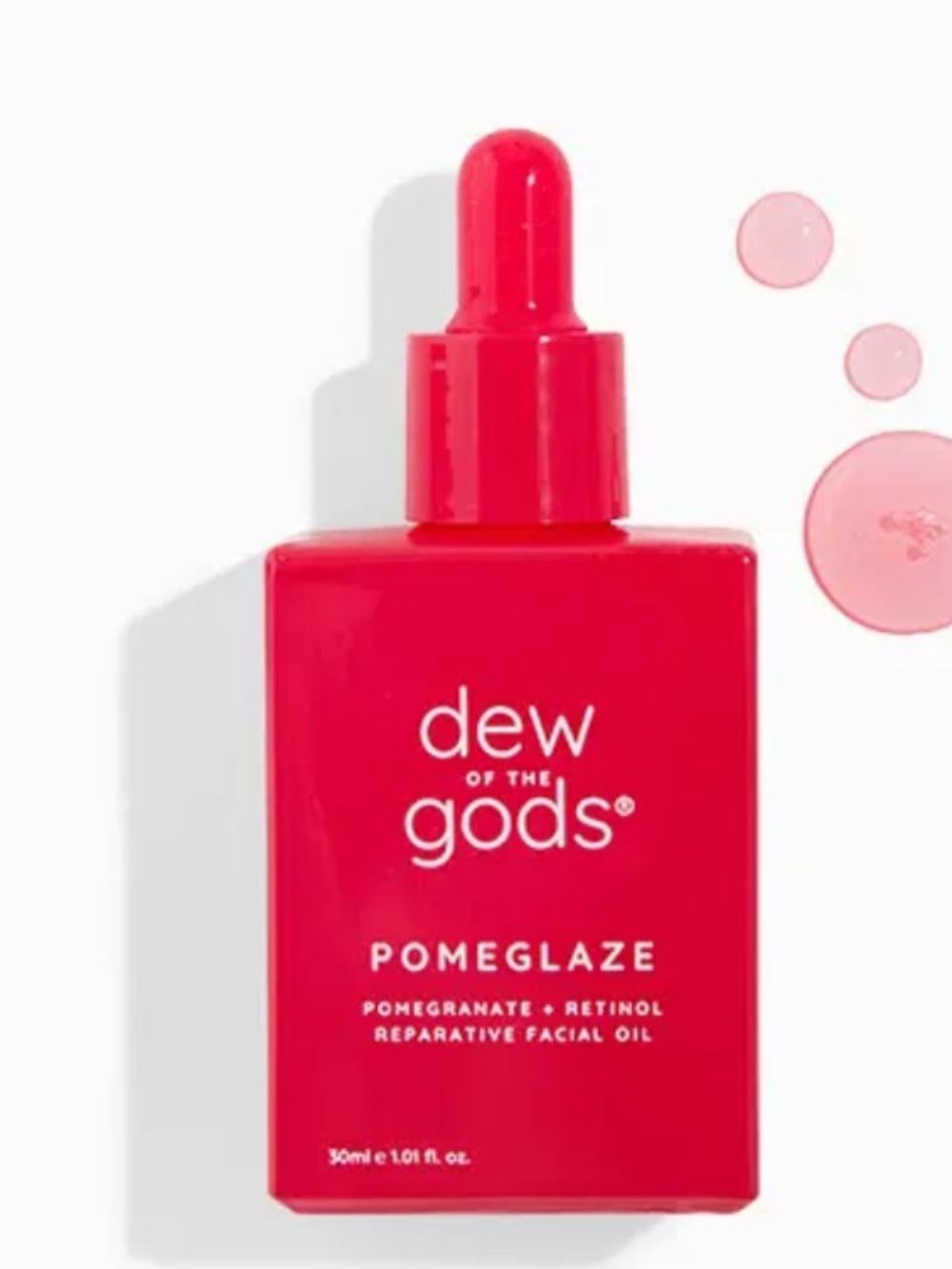 Dew of the Gods Pomeglaze Reparative Facial Oil 30ml BRAND NEW/SEALED